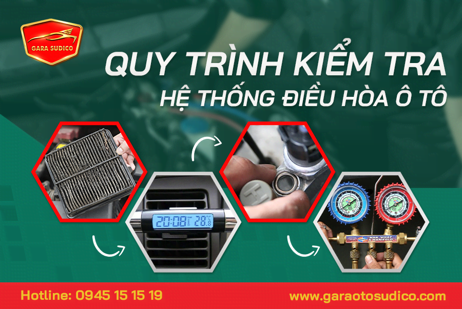 Kiểm tra và bảo dưỡng hệ thống điều hòa ô tô đúng cách